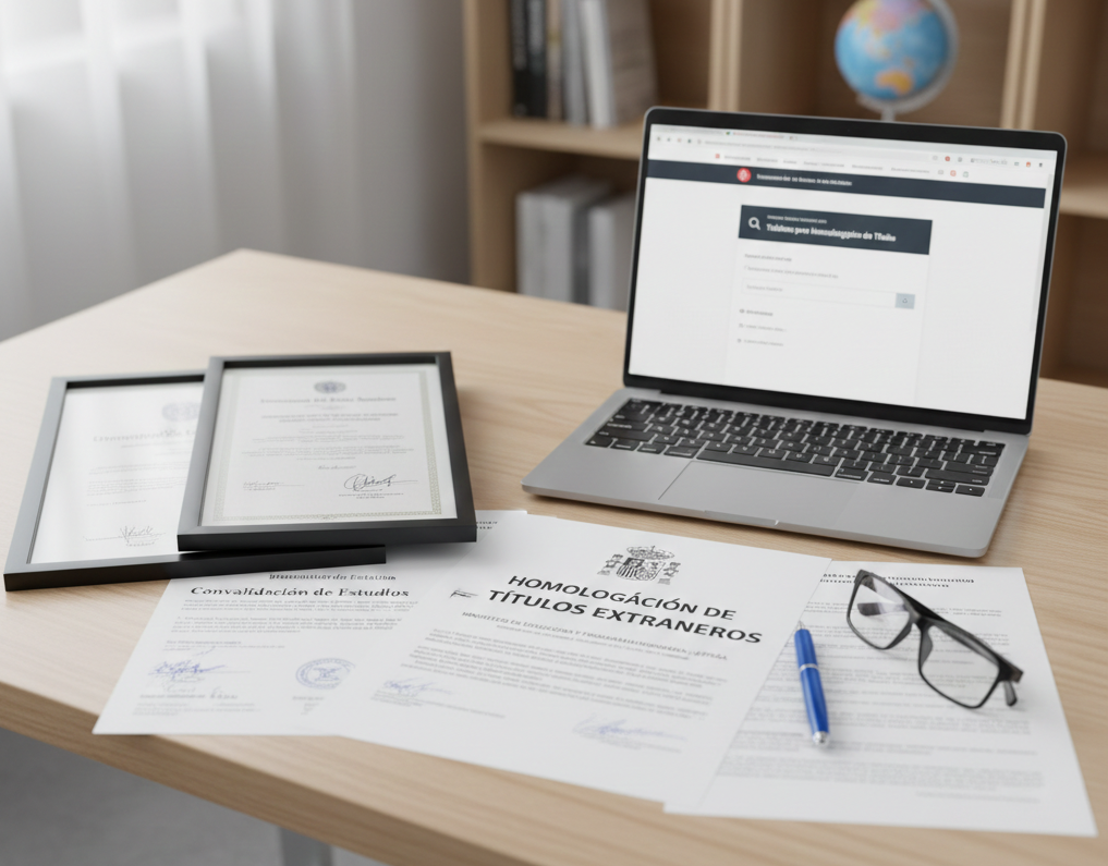 Homologación y convalidación de títulos extranjeros